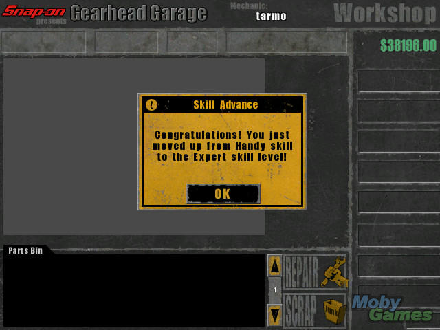 free gearhead garage game online